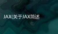 JAX(關(guān)于JAX簡(jiǎn)述)