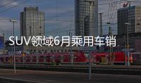 SUV領域6月乘用車銷量數據 同比增長10.9%