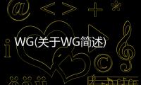 WG(關(guān)于WG簡述)