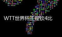 WTT世界杯王楚欽4比3險勝馬龍 將與張本爭奪冠軍