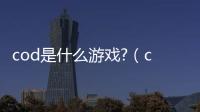 cod是什么游戲?（cod是什么游戲）