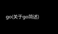 go(關于go簡述)