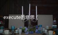 execute的意思（cute的意思）