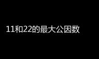 11和22的最大公因數 11和22的最大公因數是多少