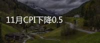 11月CPI下降0.5%背后：食品、非食品價格均不及預(yù)期，年底或有所回升