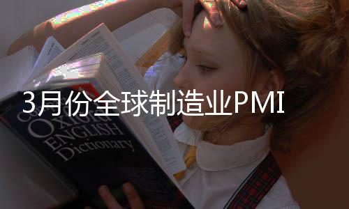 3月份全球制造業(yè)PMI為51.1%