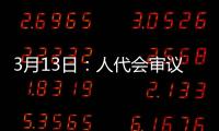 3月13日：人代會審議“兩高”報告 全國政協十三屆二次會議閉幕