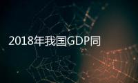 2018年我國GDP同比增長6.6%