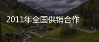 2011年全國供銷合作社系統銷售總額突破2萬億元