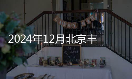 2024年12月北京豐臺區公租房配租申請對象