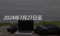 2024年7月27日至8月2日一周北京交通出行提示