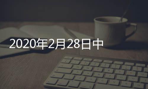 2020年2月28日中國玻璃綜合指數,產業數據