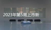 2023年第5周上市新車匯總