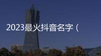 2023最火抖音名字（2023最火抖音名字2個字）