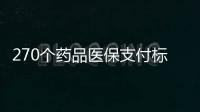 270個藥品醫保支付標準確定！有掛網價超65倍！