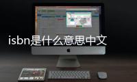 isbn是什么意思中文（isbn是什么）