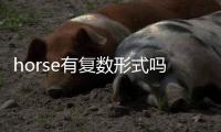 horse有復(fù)數(shù)形式嗎（horse復(fù)數(shù)）