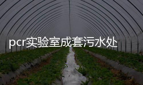 pcr實驗室成套污水處理設備