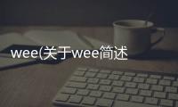 wee(關于wee簡述)