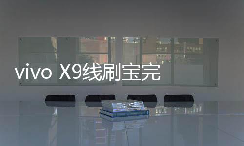 vivo X9線刷寶完美ROOT工具教程